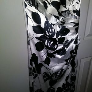 White House Black Market strapless dress